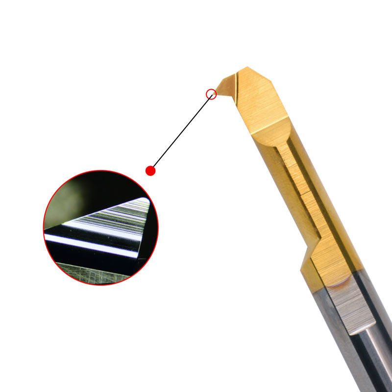 CNC MIR کاربید جامد Micro Boring Bars Nano Coating برای سوراخ کردن رشته