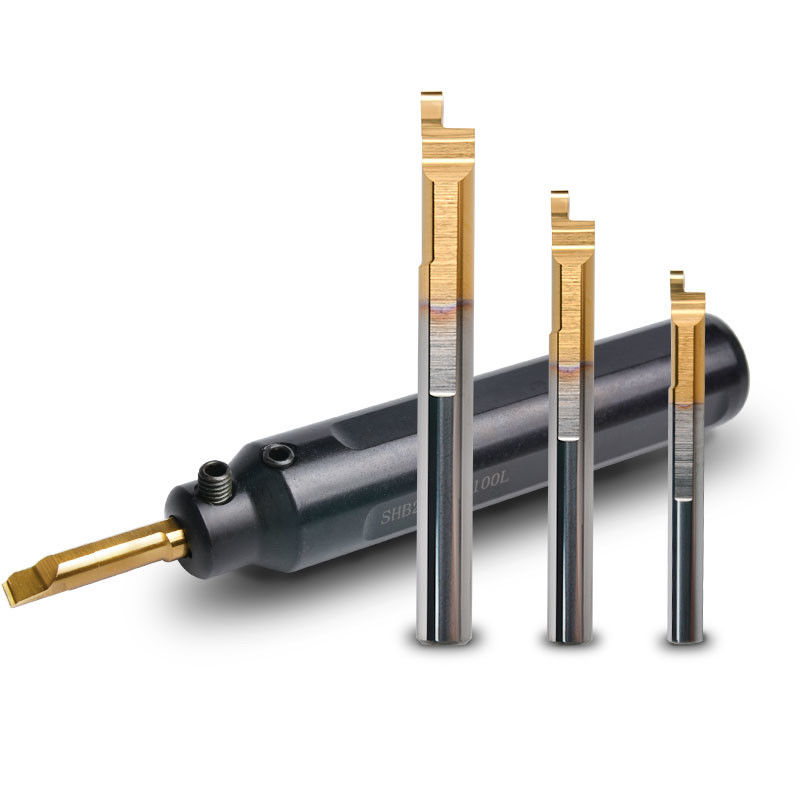 OEM ابزار میکرو بورینگ، ابزار شکاف دادن صورت برای ماشینکاری چرخ چرخ CNC کوچک