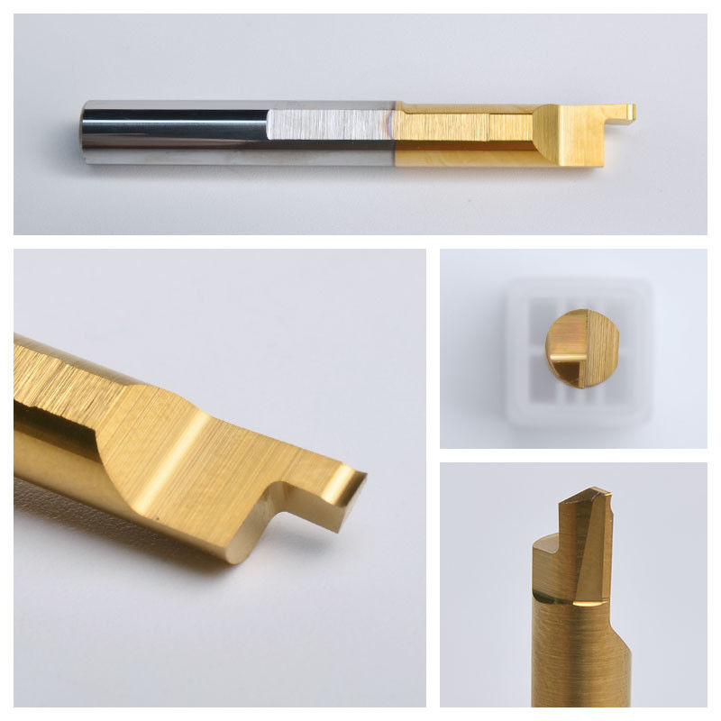 OEM ابزار میکرو بورینگ، ابزار شکاف دادن صورت برای ماشینکاری چرخ چرخ CNC کوچک
