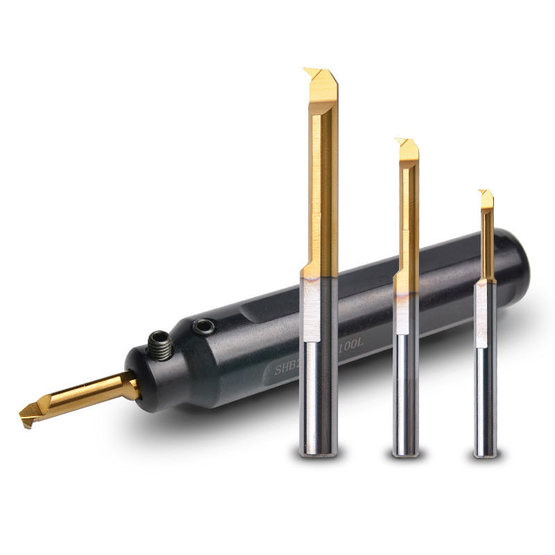 پروفایل سازی ابزار میکرو بورینگ مواد کاربید تنگزن برای ماشین چرخ CNC کوچک