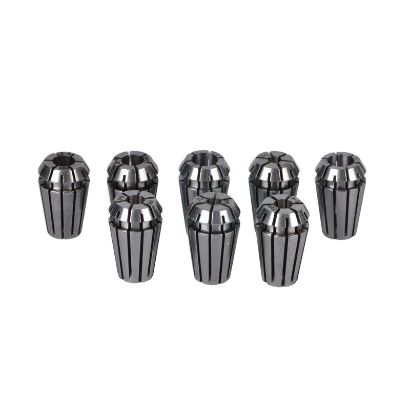 اکسید سیاه ER11 بهار Collet چک برای CNC آسیاب چرخ دار ابزار 1.0mm-7.0mm