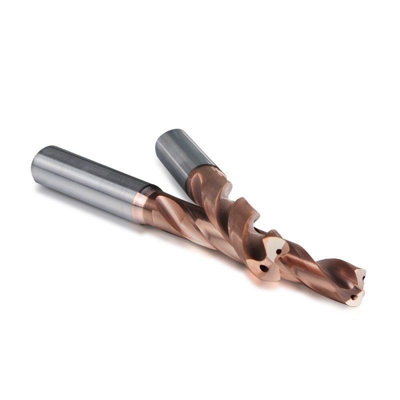 حفره خنک کننده داخلی کربید ابزار برش بصیرت DIN 3XD Step Drill برای فولاد ضد زنگ