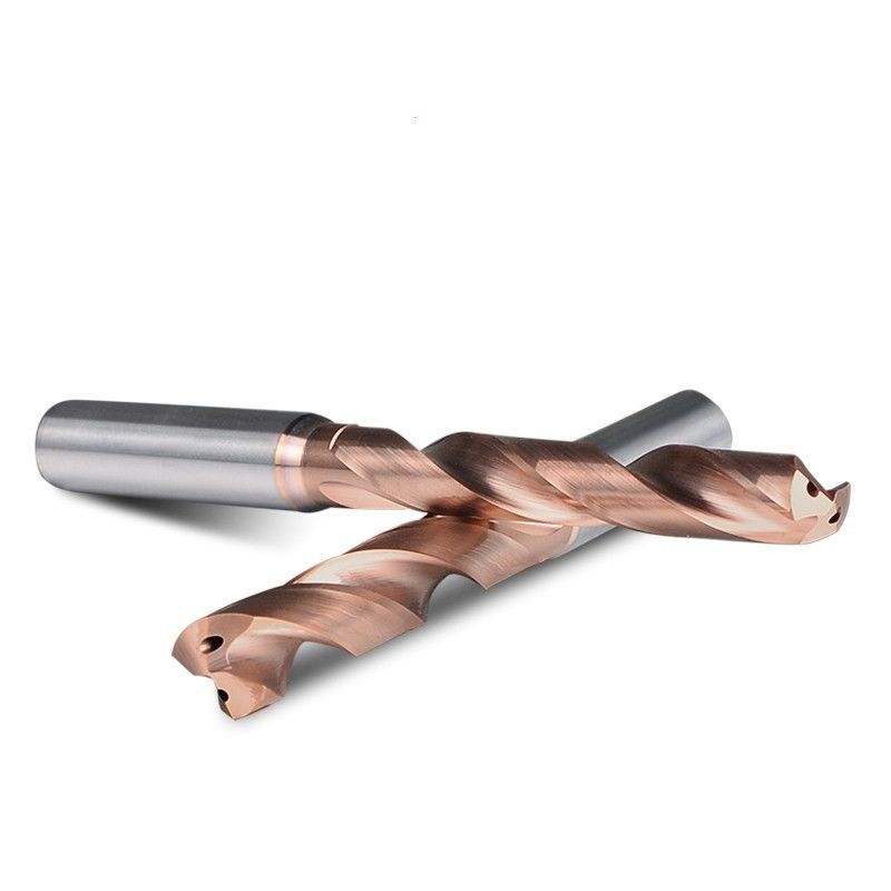 حفره خنک کننده داخلی کربید ابزار برش بصیرت DIN 3XD Step Drill برای فولاد ضد زنگ